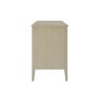 Wide Light Wood Chest of 6 Drawers - Delilah 