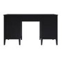 Black Office Desk with Drawers - Delilah 