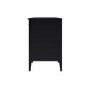 Black Office Desk with Drawers - Delilah 