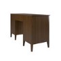 Walnut Office Desk with Drawers - Delilah 