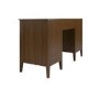 Walnut Office Desk with Drawers - Delilah 