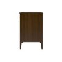 Walnut Office Desk with Drawers - Delilah 