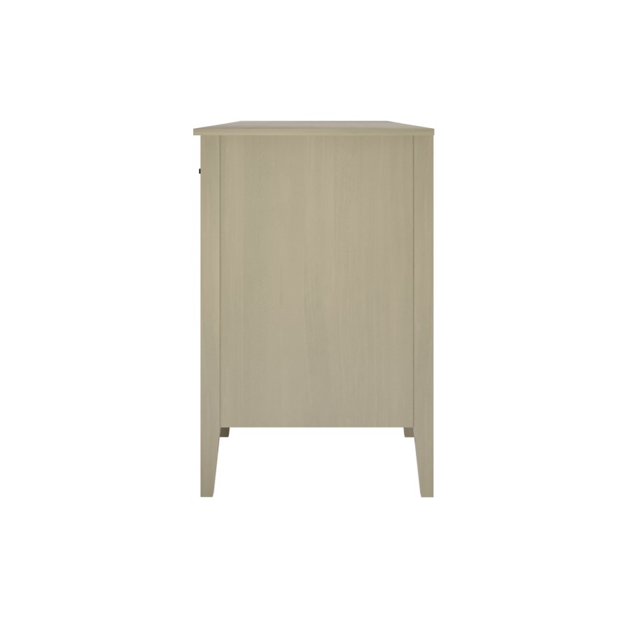 Light Wood Office Desk with Drawers - Delilah 