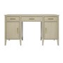 Light Wood Office Desk with Drawers - Delilah 
