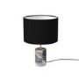 Black & Grey Marble Table Lamp - Shipton