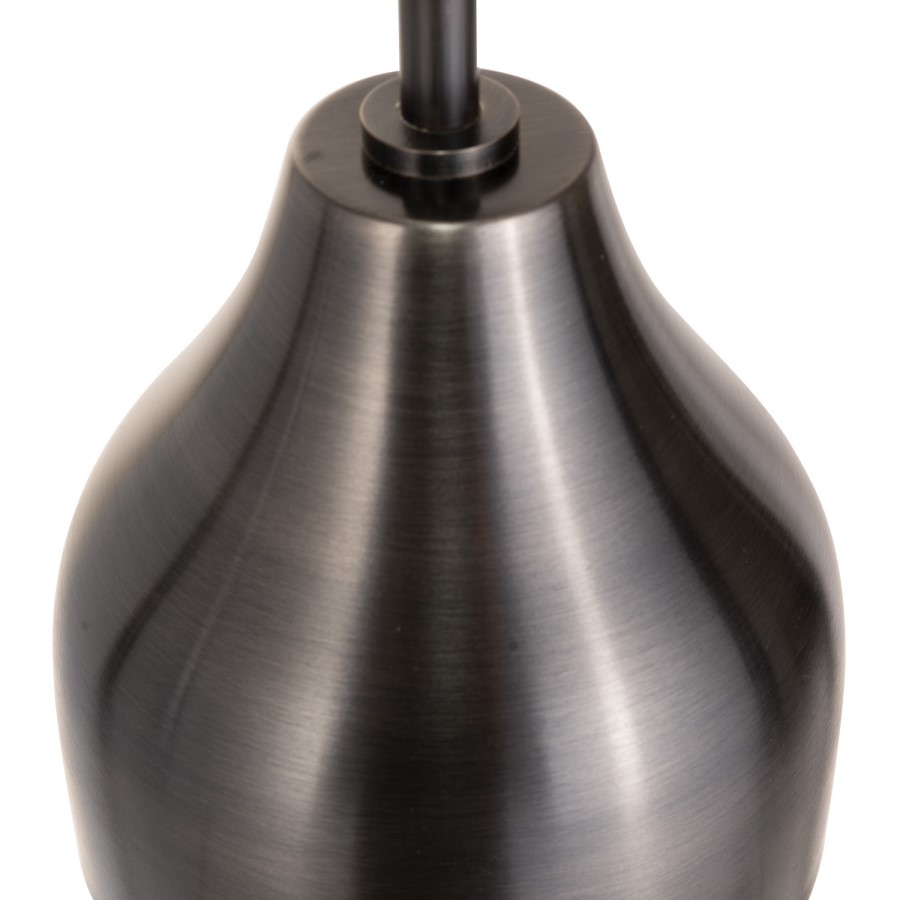 Silver Square Hoop Pendant Light - Alma