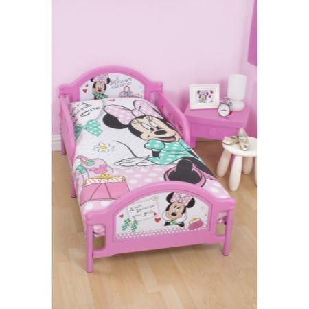 Character World Disney Minnie Mouse Makeover Toddler Bed