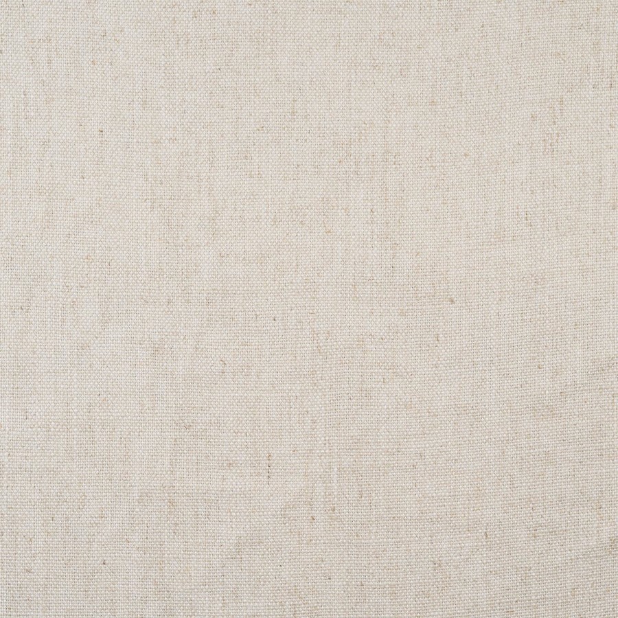 Beige Linen Double Ottoman Bed with Pillow Headboard - Dune