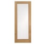 Glazed Glass Panel Oak Prefinished Door - 1981 x 686 x 35mm - Wiltshire