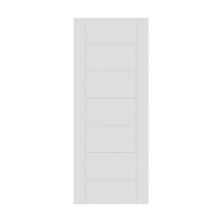 White Primed 7 Panel Fire Door - 1981 x 610 x 44mm - Corsica
