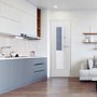 White Primed Glass Panel Glazed Door - 1981 x 762 x 35mm - Corsica 