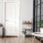 White Primed 3 Panel Internal Fire Door - 1981 x 610 x 44mm - Mayfair