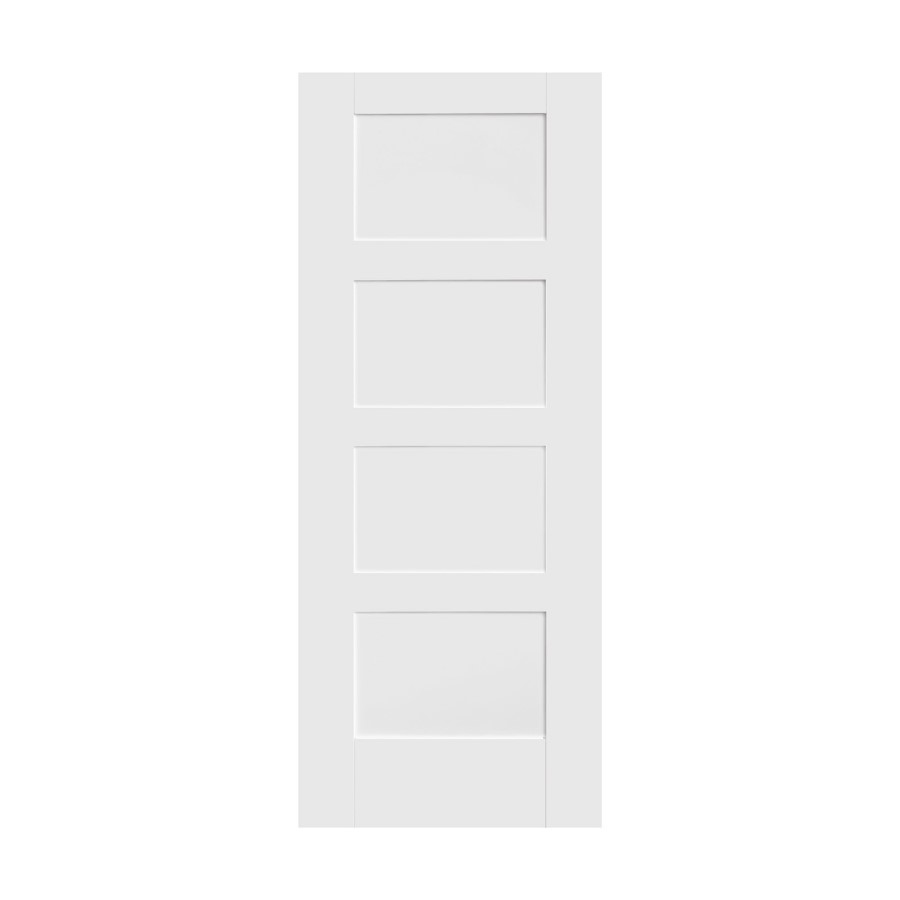 White Fully Finished 4 Panel Internal Door - 1981 x 610 x 35mm