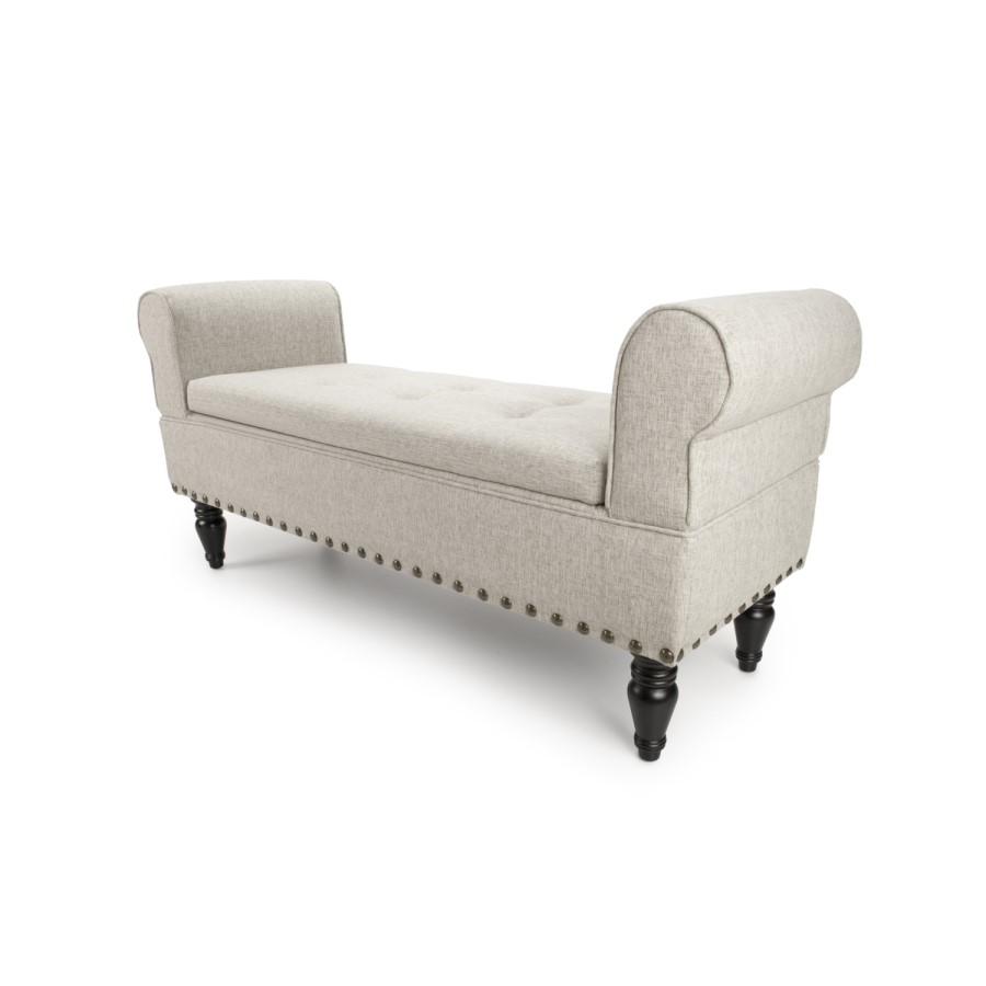 Downtown Natural Ottoman