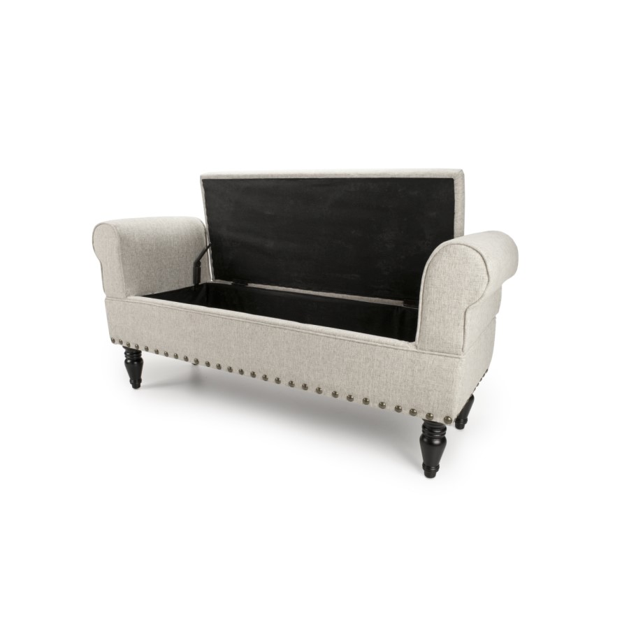 Downtown Natural Ottoman