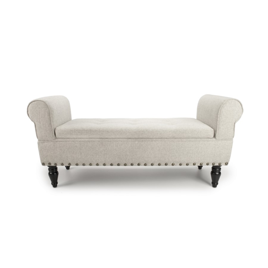 Downtown Natural Ottoman