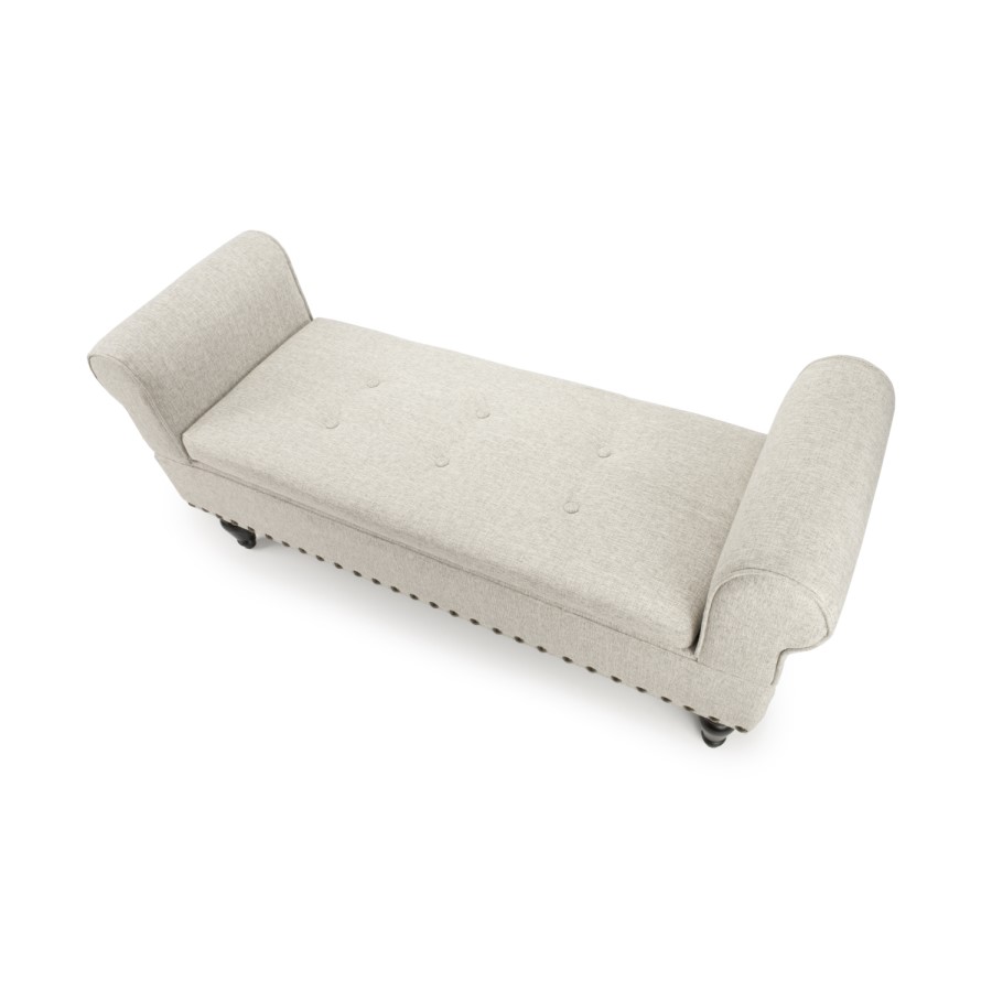 Downtown Natural Ottoman