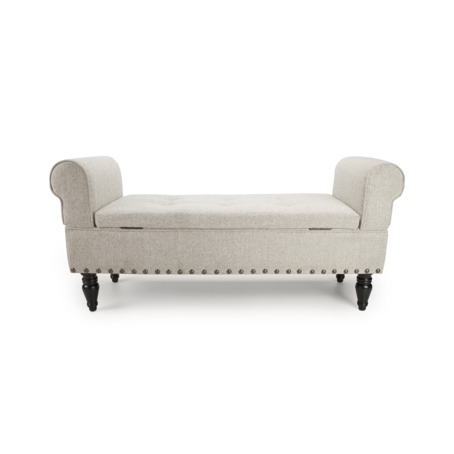 Downtown Natural Ottoman