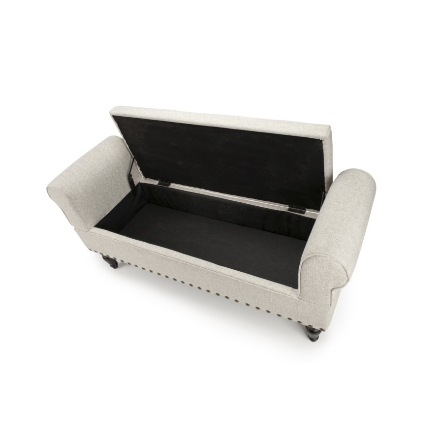 Downtown Natural Ottoman