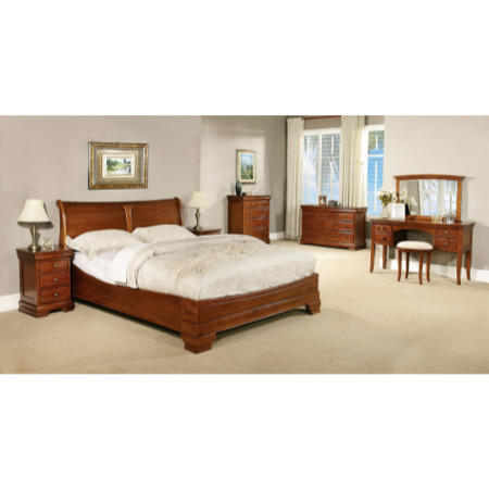 Wilkinson Furniture Dumont Solid Wood 3 Drawer Bedside Table