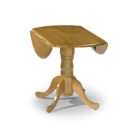 Round Pine Drop Leaf Dining Table - Julian Bowen