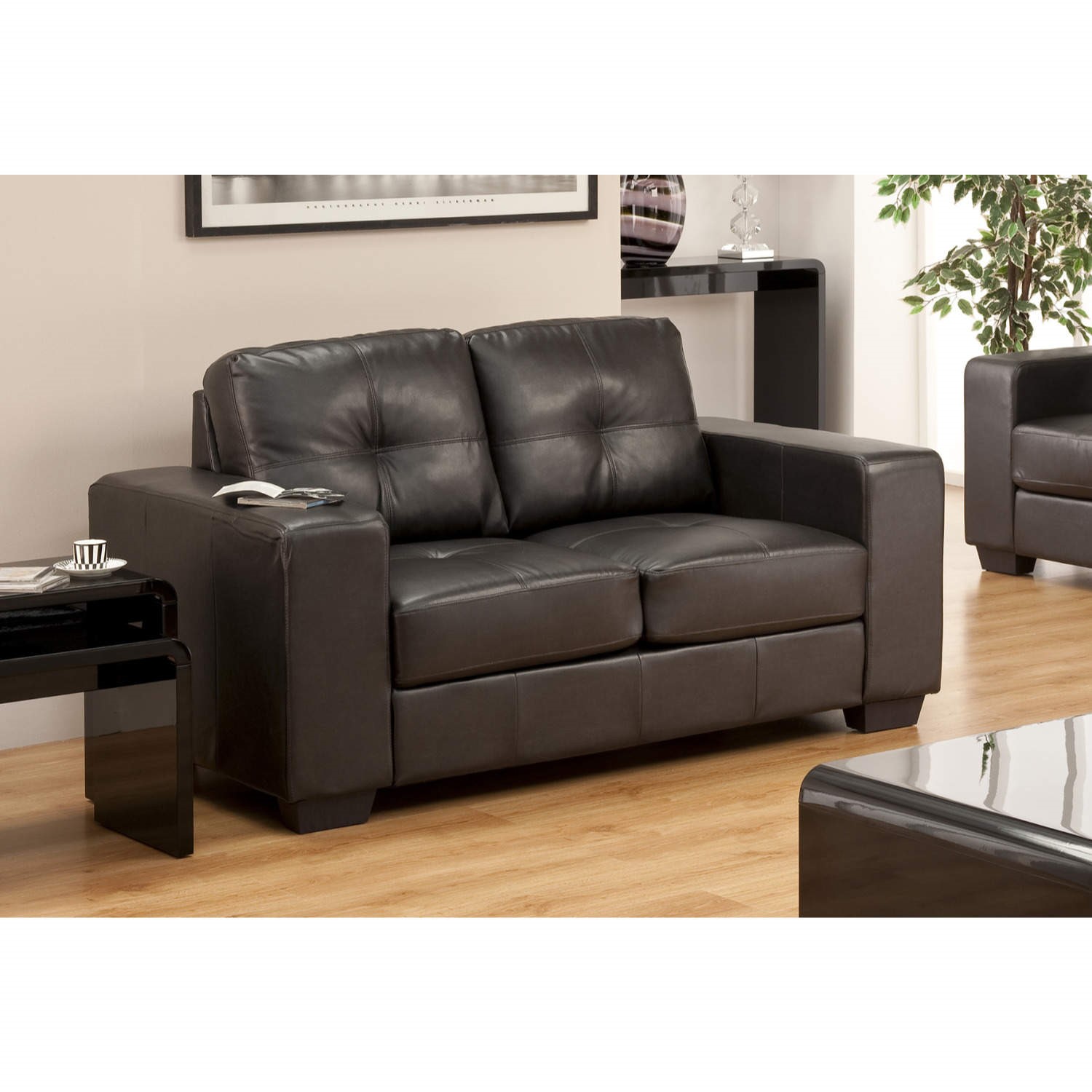 World Furniture Durban 2 Seater in Black Furniture123