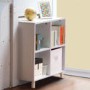 GRADE A2 - Dynamo White Cabin Bed - Ladder Can Be Fitted Either Side!