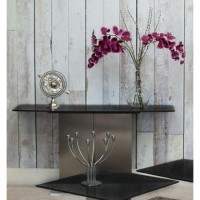 Wilkinson Furniture Dina Brushed Steel Console Table