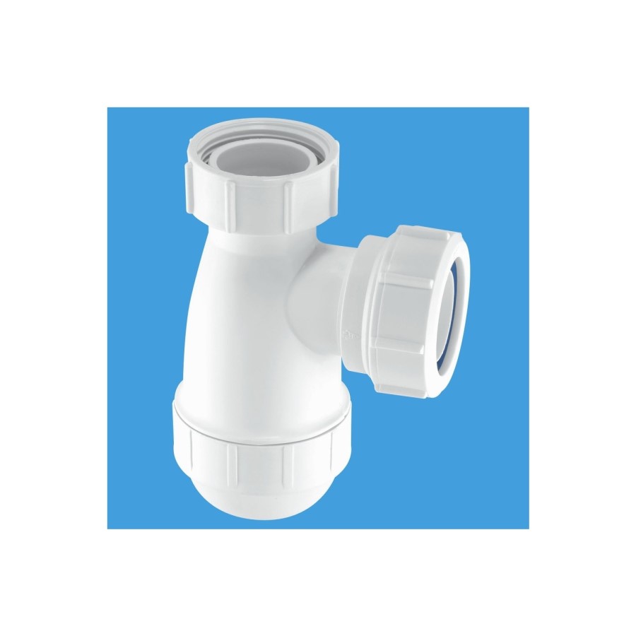 Mcalpine 1.25" 50mm Water Seal Bottle Trap With Multifit Outlet