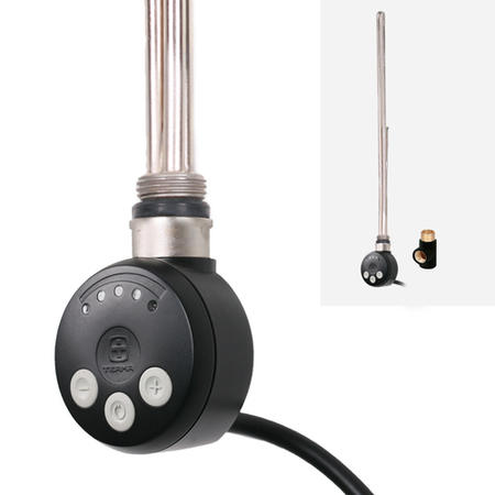 Terma MEG 120W Heating Element Black + T-Piece