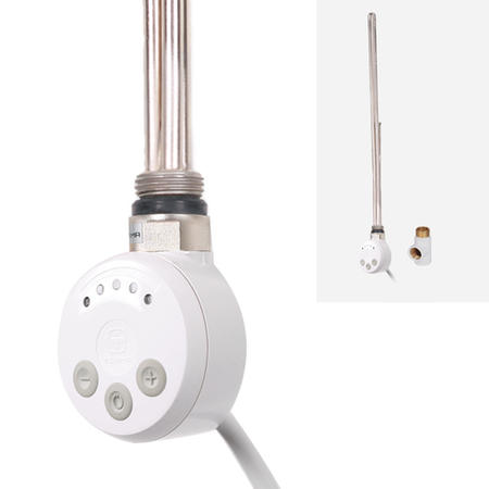 Terma MEG 600W Heating Element White + T-Piece