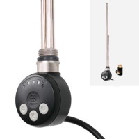Terma MEG 600W Heating Element Black + T-Piece Terma MEG 600W Heating Element Black + T-Piece