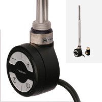 Terma MOA 200W Heating Element Black + T-Piece Terma MOA 200W Heating Element Black + T-Piece
