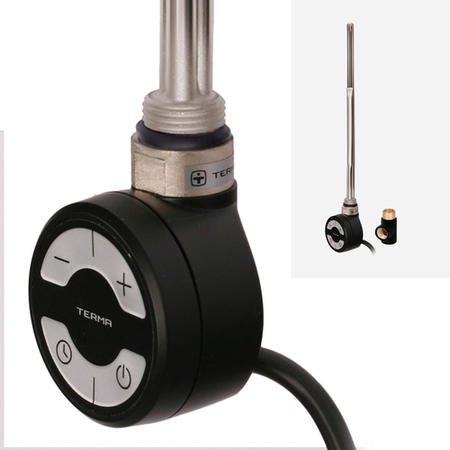 Terma MOA 800W Heating Element Black + T-Piece