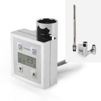 Terma KTX 3 + TS1 120W Heating Element Chrome + T-Piece Terma KTX 3 + TS1 120W Heating Element Chrome + T-Piece