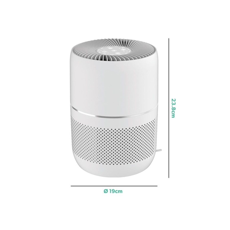 electriQ 3 Stage Smart HEPA Air Purifier with Aroma Diffuser