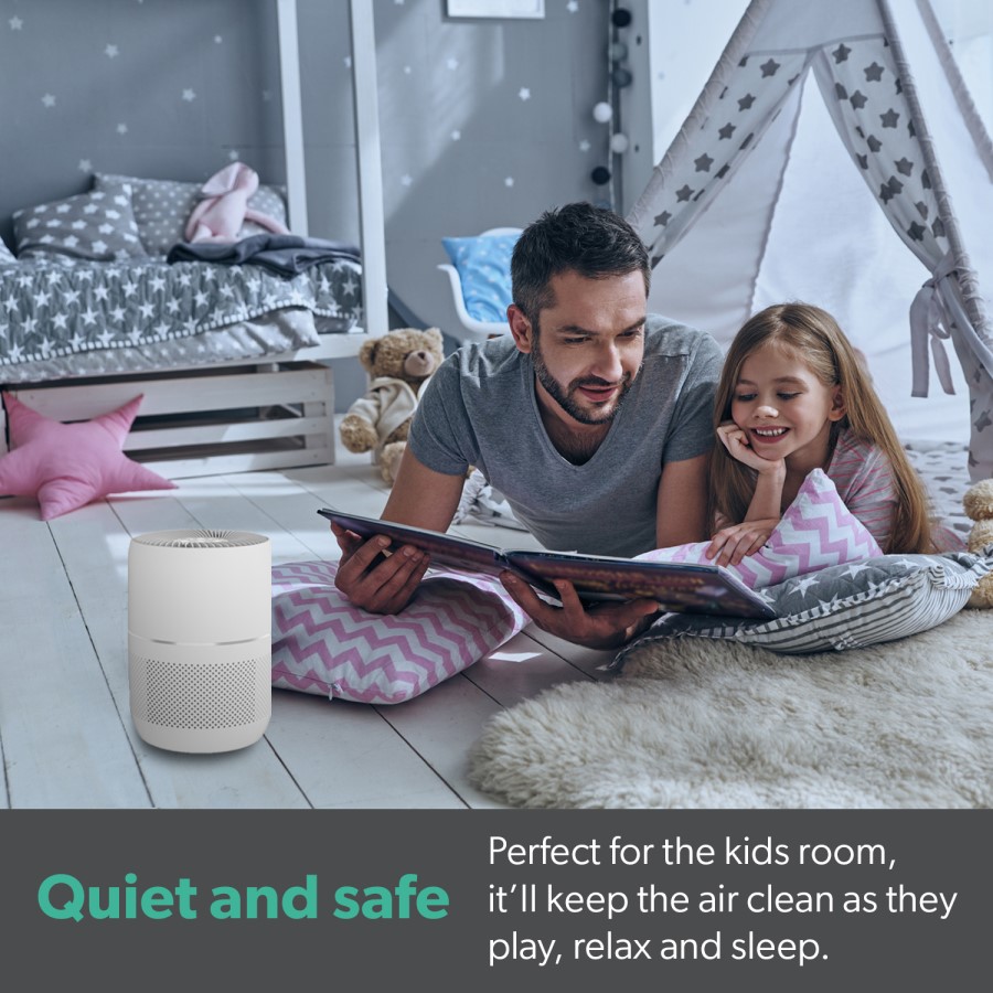 electriQ 3 Stage Smart HEPA Air Purifier with Aroma Diffuser