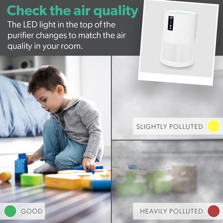 electriQ 4 Stage HEPA Ioniser Air Purifier