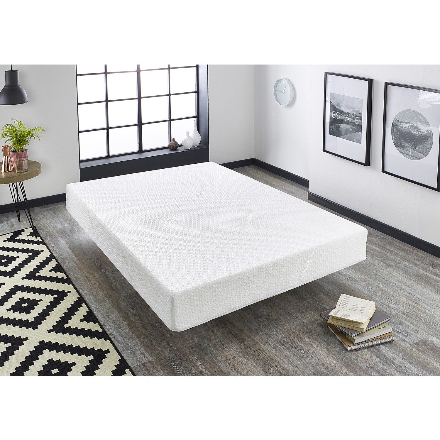 Aspire Hypoallergenic Memory Foam Mattress with Removable Cover