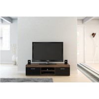 Birlea Edgeware Walnut TV Stand with Storage