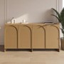 GRADE A2 - Large Oak Sideboard with Arch Detail - 4 Doors - Ellie