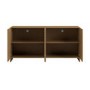 GRADE A2 - Large Oak Sideboard with Arch Detail - 4 Doors - Ellie