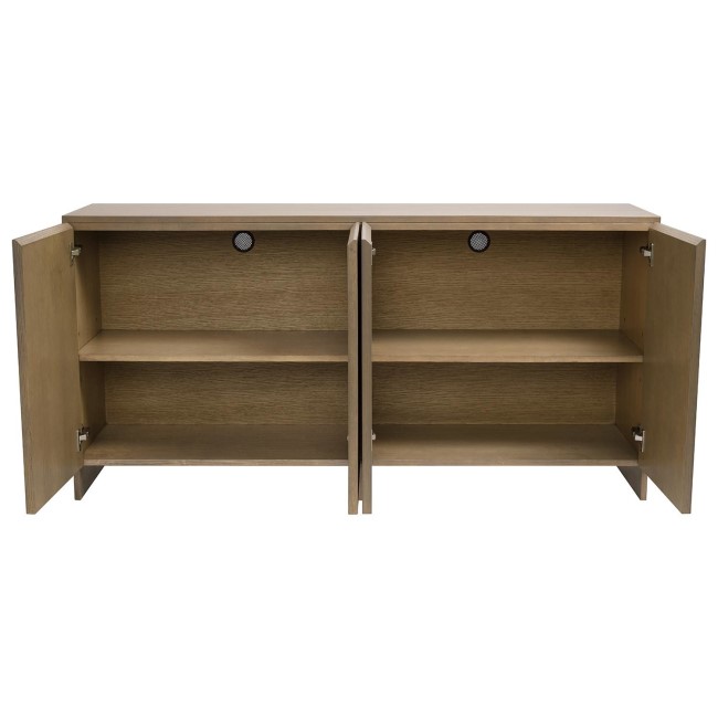 Large Oak Sideboard with Arch Detail - 4 Doors - Ellie