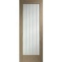 Suffolk Essential Pattern 10 Internal Oak Door with Clear Etched Glass - 1981 x 762 x 35 mm, Unfinished
