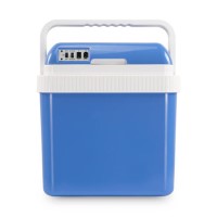 electriQ 24L Electric Plug In Portable Hot and Cold Cool Box with Mains/12V Car Adapter