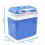 electriQ 24L Electric Plug In Portable Hot and Cold Cool Box with Mains/12V Car Adapter