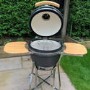 Boss Grill The Egg - 18 Inch Ceramic Kamado Style Charcoal Egg BBQ Grill