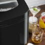 electriQ Countertop Ice Maker in Black