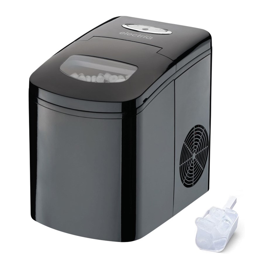 electriQ Countertop Ice Maker in Black