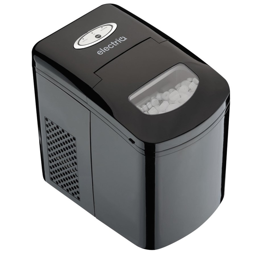 electriQ Countertop Ice Maker in Black